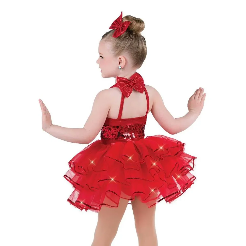 Pre-Owned Dance Costume Small Child Blue A Wish Come True 24359 Tap Ballet Jazz